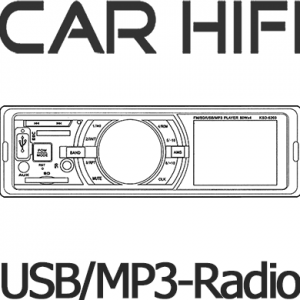 USB-Radio χωρίς CD – USB-Radio no CD-player