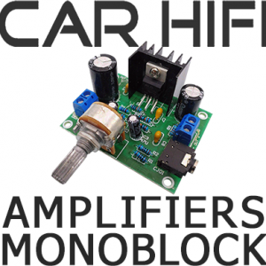 Ενισχυτές με ένα κανάλι – Monoblock amplifiers