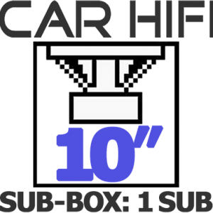 Καμπίνες με ένα Subwoofer 10”